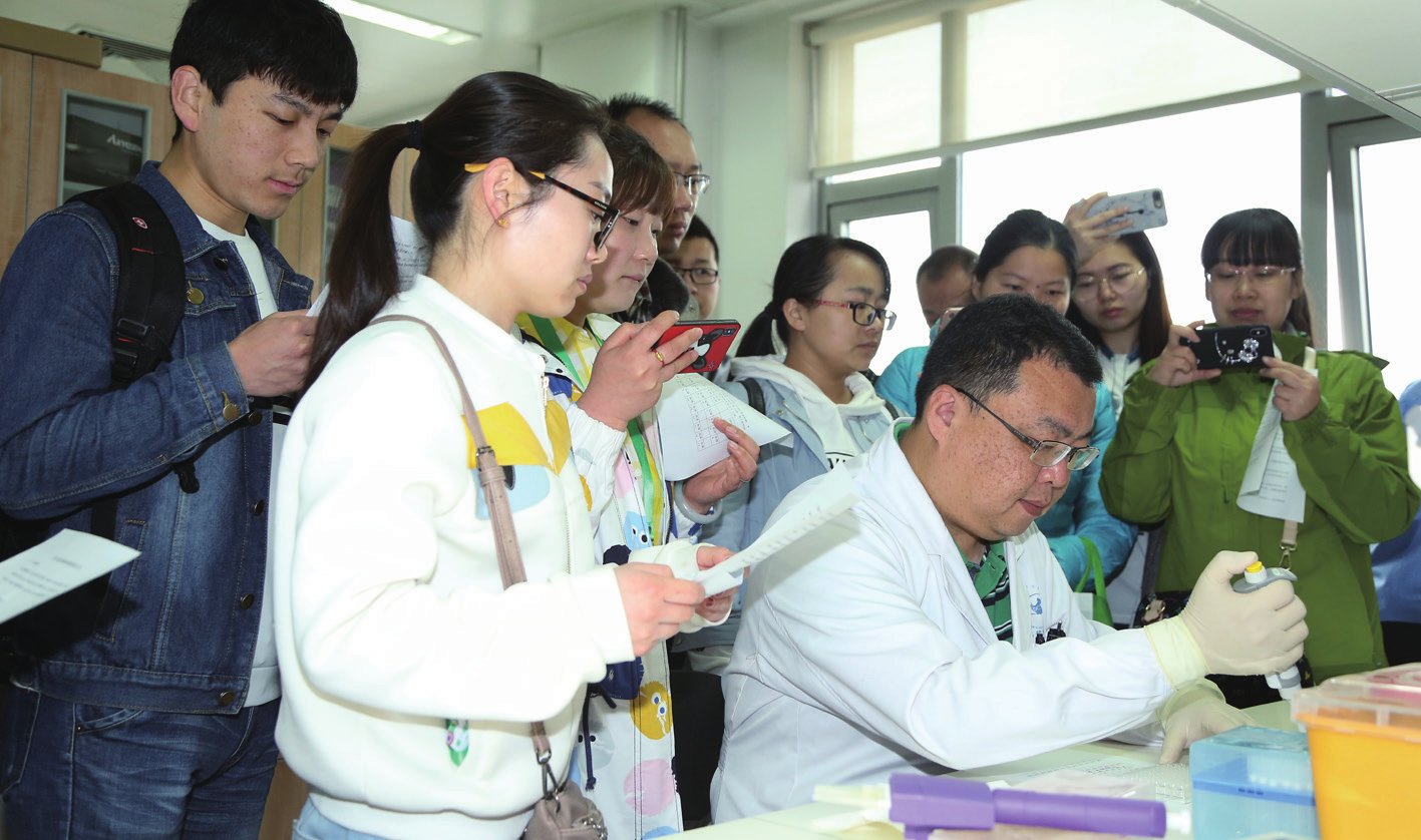 我所主办第一届全国支原体培训班