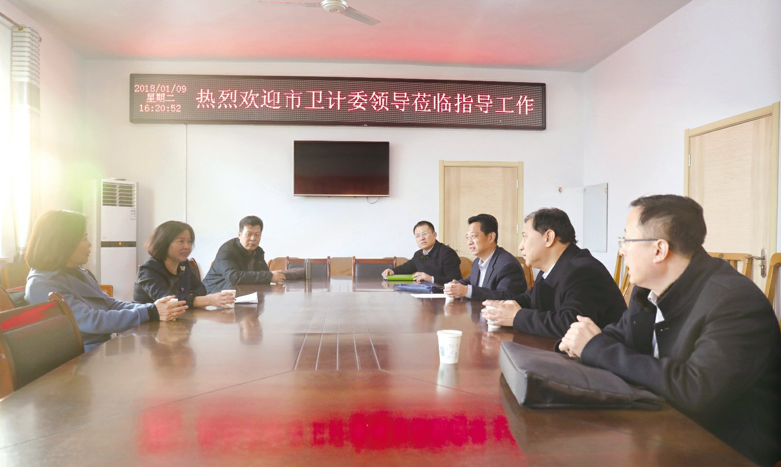 市卫计委主任商秀丽到我院大高分院调研医共体工作