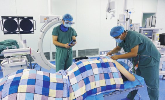 新院区新起点新发展全面开诊一个多月，江南院区各项工作已进入正轨