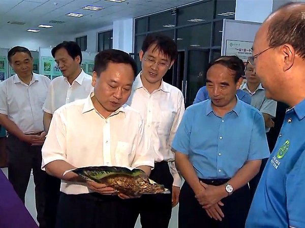 省长李国英莅临我校大别山试验站调研指导