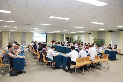 2018年卫生健康文化建设工作会在我院召开