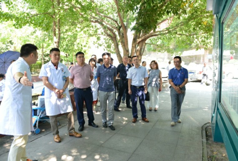 达州市卫计委领导莅临大竹县人民医院督查“廉洁医院”建设工作