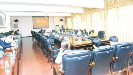 省教育厅来校督查就业创业“一把手工程”工作