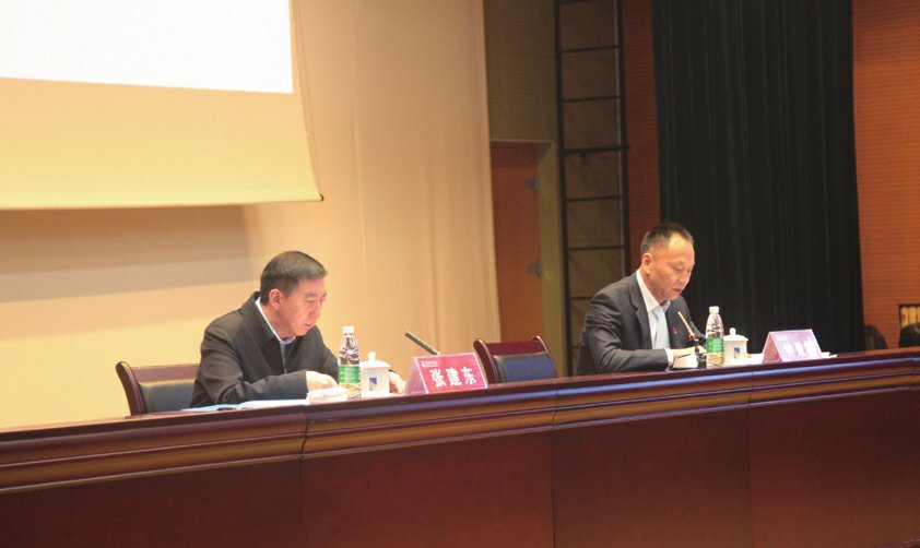 张建东副市长鼓励我校为服务冬奥，服务教育强国、体育强国多作贡献