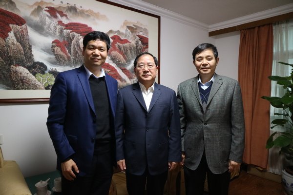 校领导赴京拜访中央军民融合办常务副主任金壮龙