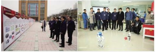 甘肃省全国文明校园测评组考核我校文明校园创建工作