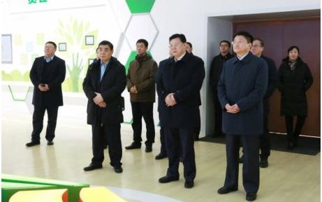黑河市考察團(tuán)到香馳參觀考察