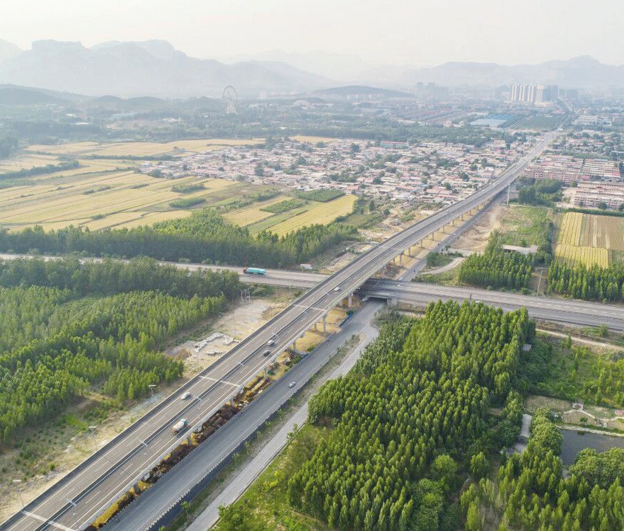 石家莊山前大道項(xiàng)目全線通車