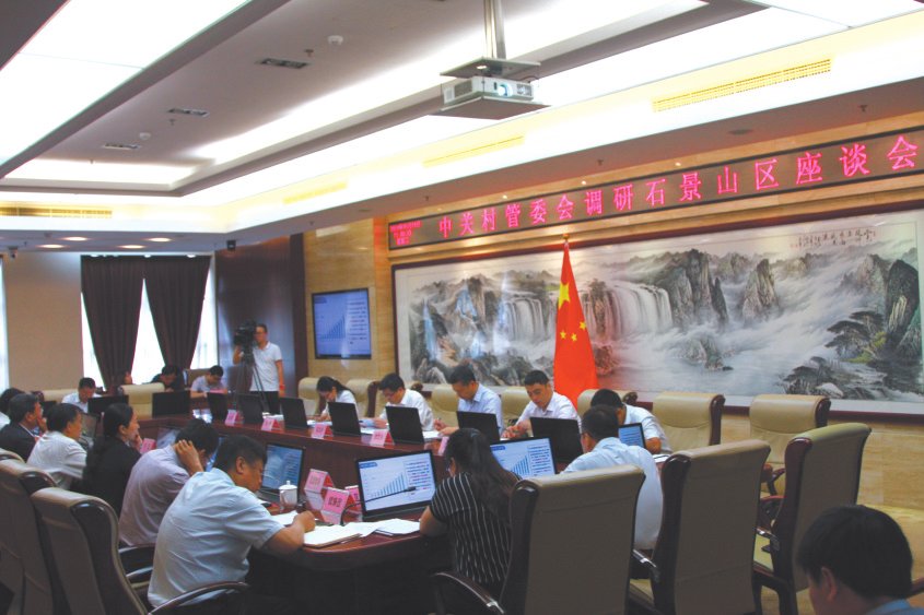 党建工作四处开花 党建工作四处开花, ,志愿者服务队基层起表率 志愿者服务队基层起表率中关村管委会调研石景山园党建推进工作中关村管委会调研石景山园党建推进工作