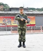 入伍期间留影 入伍期间留影
