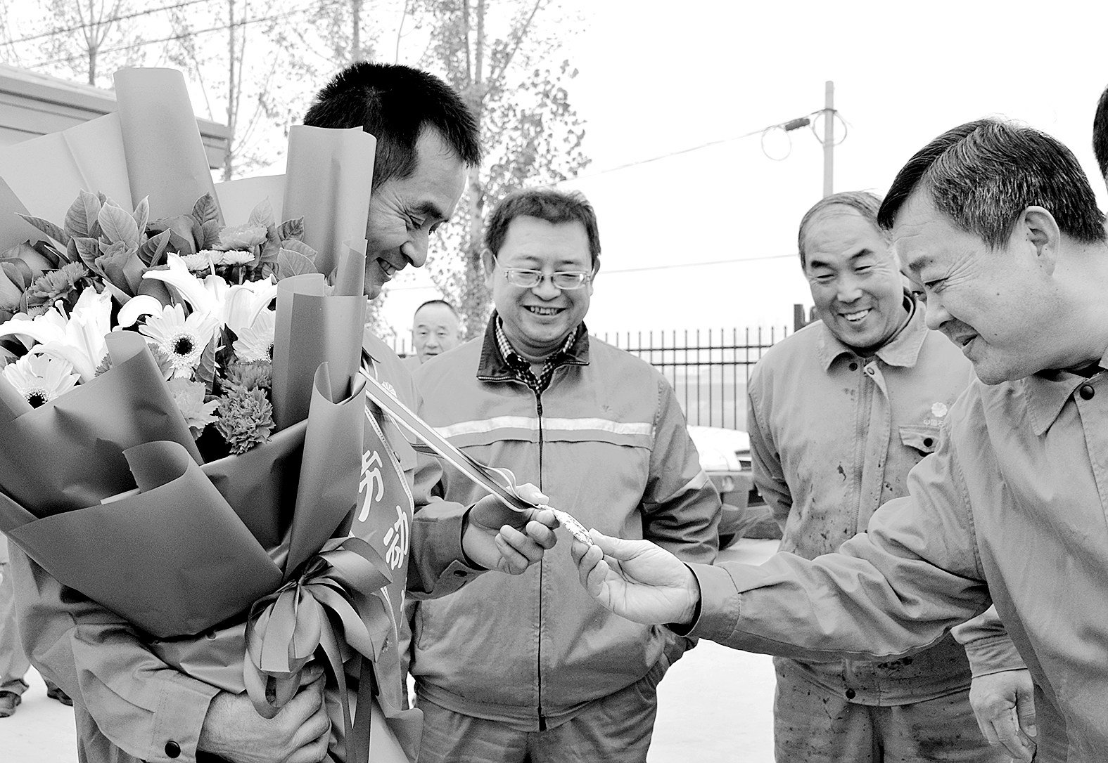 劳模黄京生幸福难忘的那一刻