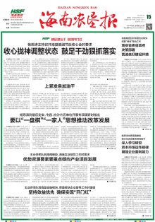 《海南农垦报》