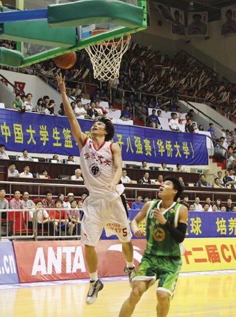 第12届CUBA华大男篮晋级四强