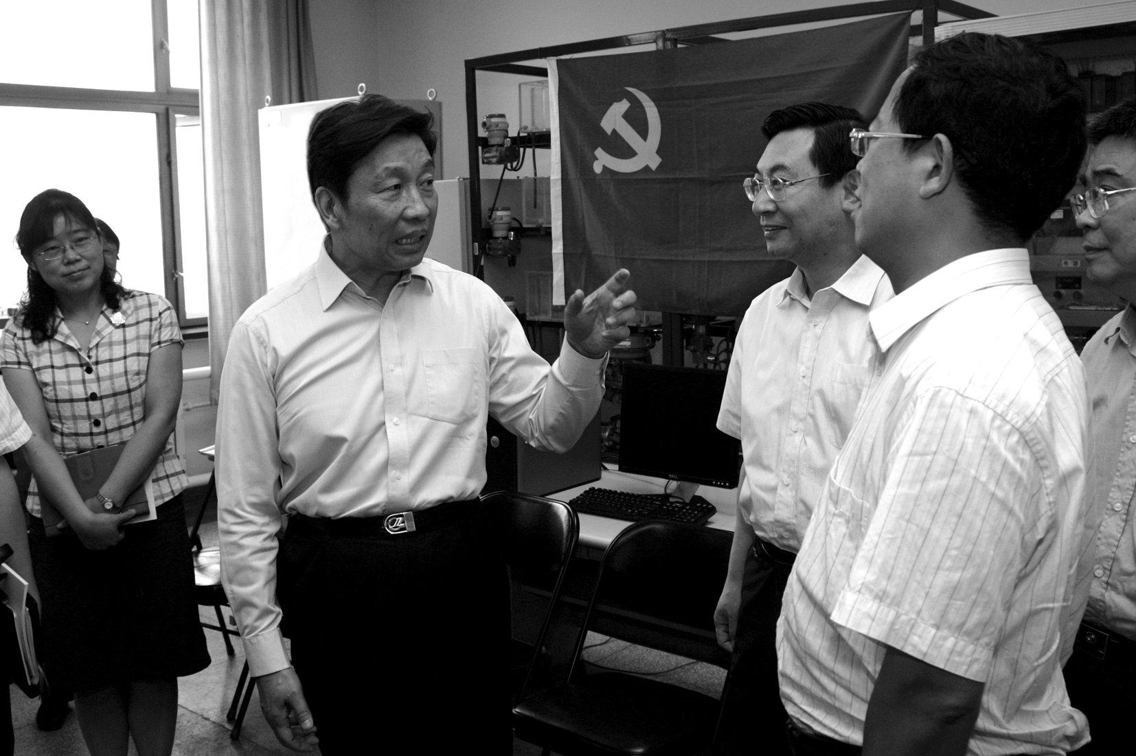 李源潮调研指导我校创先争优活动