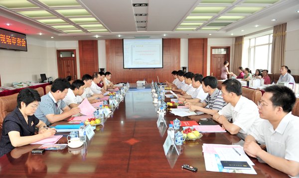 专家组对我校拟新增硕士一级学科点进行现场审查