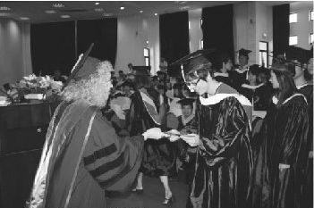 2010届中美联合培养班毕业典礼隆重举行