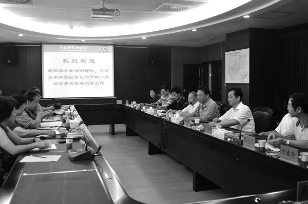 中国老科协副会长刘于鹤一行来我校调研对我校改