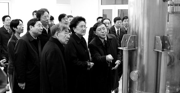 刘延东考察调研核研院