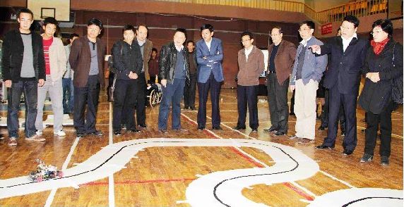 省高校工委书记、教育厅党组书记蔡民族一行来我