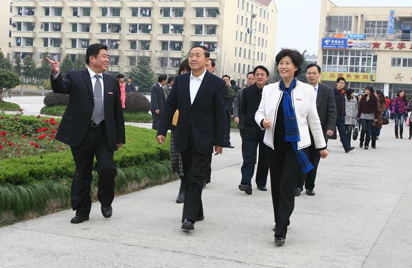 努力把合肥师范学院建设成一所高质量高水平的师