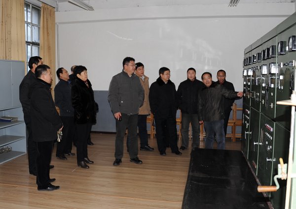 省教育厅副厅长周浩波一行来我院考察调研