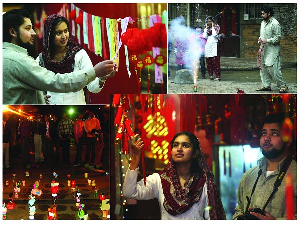 与中国人一起过年SanaImran，Mubs