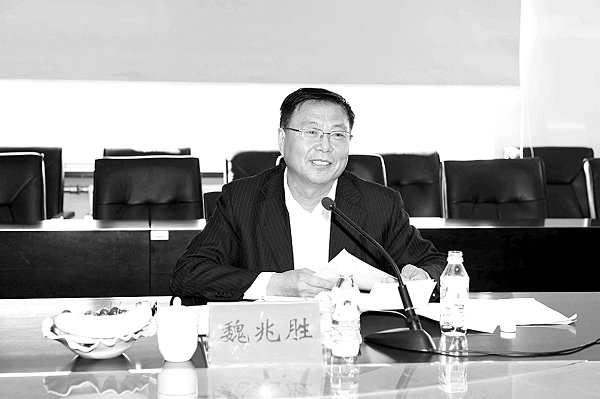 省教育厅副厅长魏兆胜高度评价我校创先争优活动