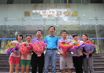 我校第一临床医学院代表队力拔头筹