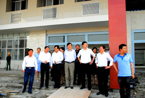 副省长郭生练一行来我院视察