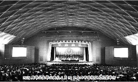 2008届毕业典礼隆重举行今年共有8917人
