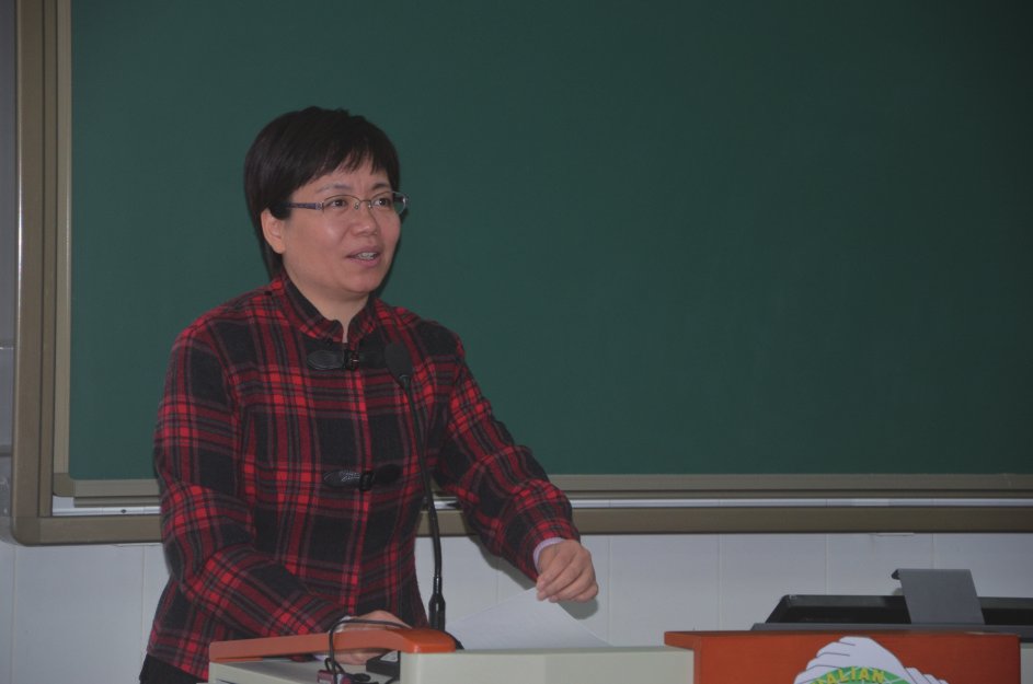 指导组组长蔡秀娟讲话