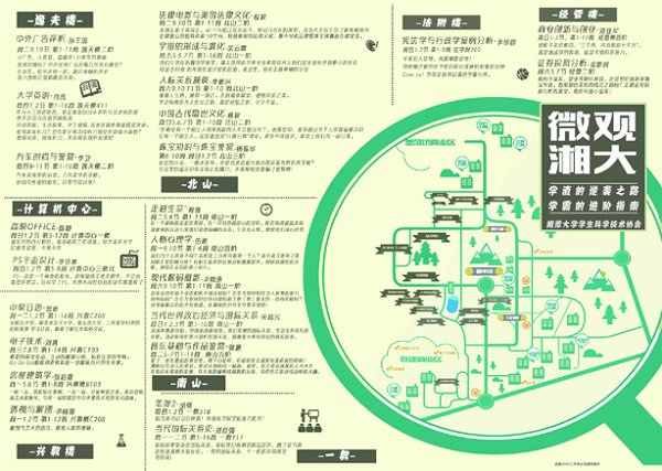 "蹭课地图"2.0版新鲜出炉-湘潭大学