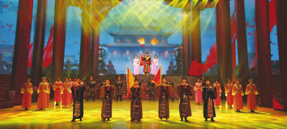 举全院之力演绎大型音诗画舞台剧太湖传奇