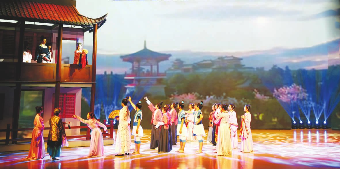 举全院之力演绎大型音诗画舞台剧太湖传奇