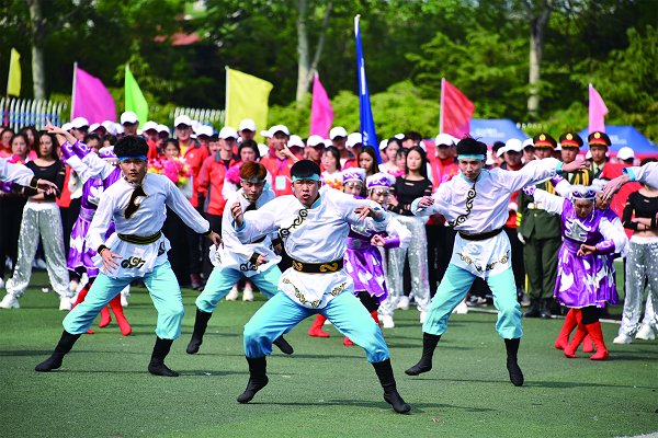 第十七届田径运动会开幕