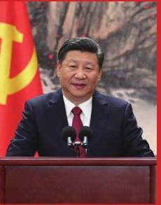 新一届中央政治局常委集体亮相