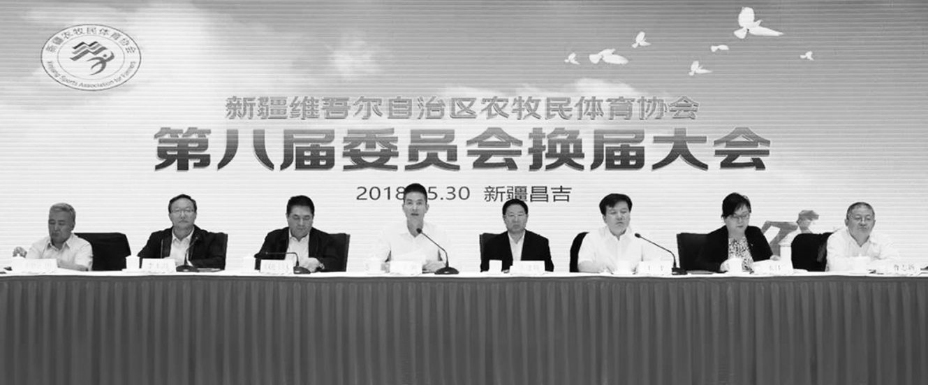 新疆维吾尔自治区农牧民体育协会第八届委员会换