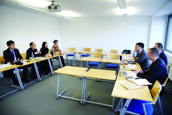 我校代表团赴欧洲访问报告国际交流与合作处